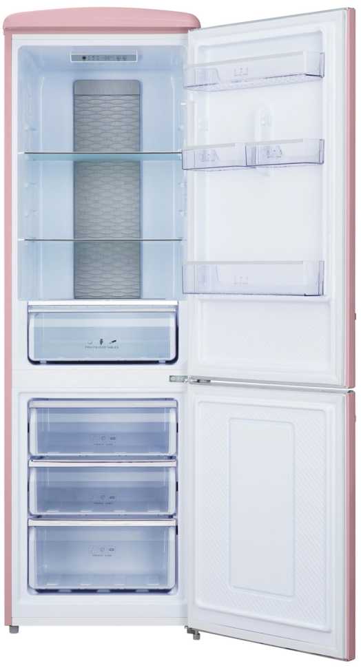 Двухкамерный холодильник Tesler RB-335 DUSTY ROSE