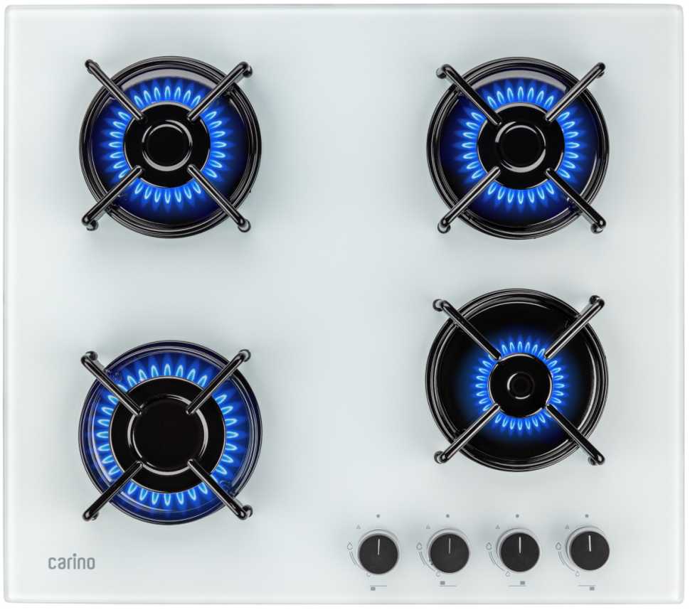 Газовая варочная панель Carino CH60N40W570