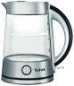 Чайник электрический Tefal Glass KI760D30, серебристый