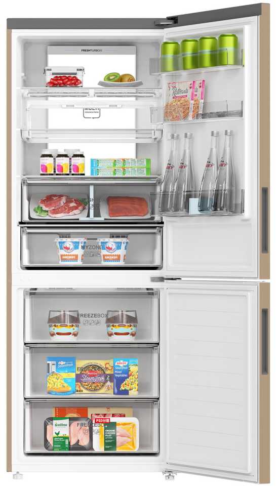 Двухкамерный холодильник Haier C4F744CGGU1