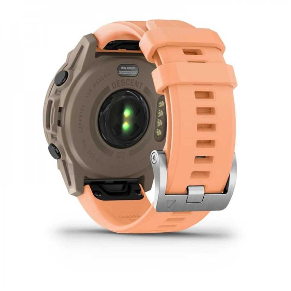 Умные часы Garmin Descent G2 Paloma with Shell Pink Band
