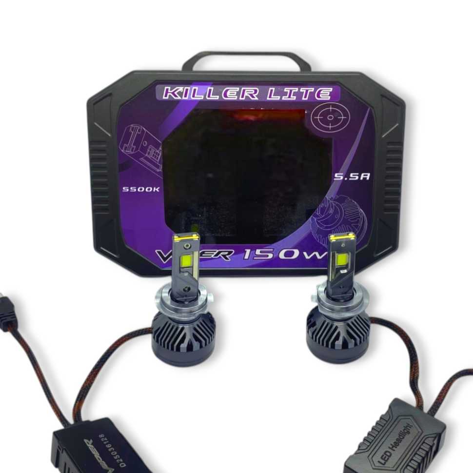 Комплект LED ламп головного света VIPER KILLER LITE H7 150W