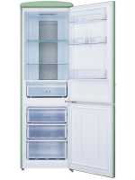 Двухкамерный холодильник Tesler RB-335 MINT GREEN