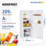 Двухкамерный холодильник NordFrost RFC 210 LFW