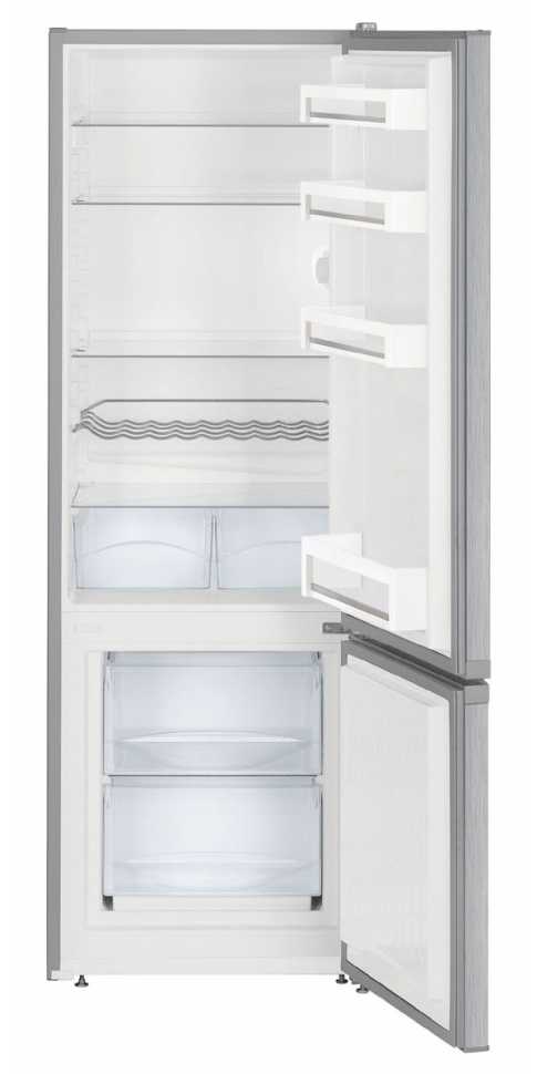 Двухкамерный холодильник Liebherr CUele 2831-26 001 серебристый