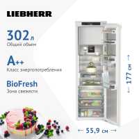 Встраиваемый однокамерный холодильник Liebherr IRBd 5171-20 001 белый
