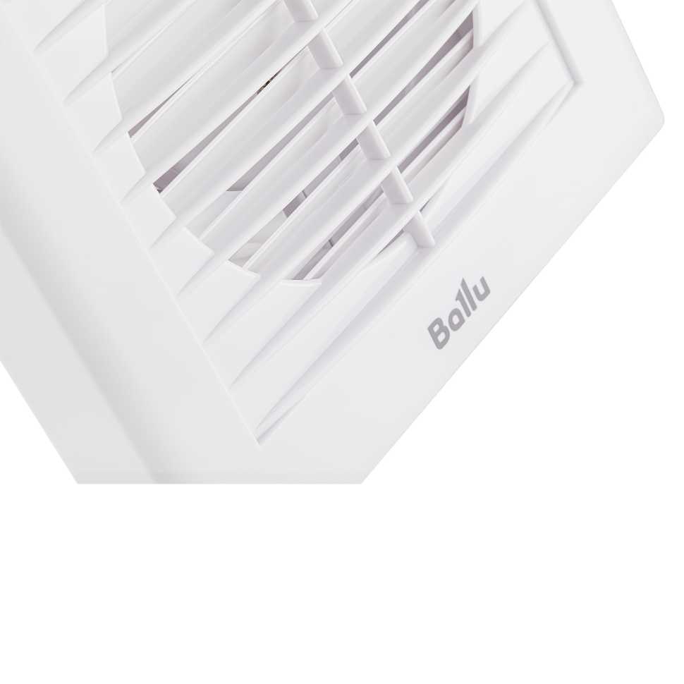 Вентилятор вытяжной Ballu BAF-EX 120 G с грав. жалюзи