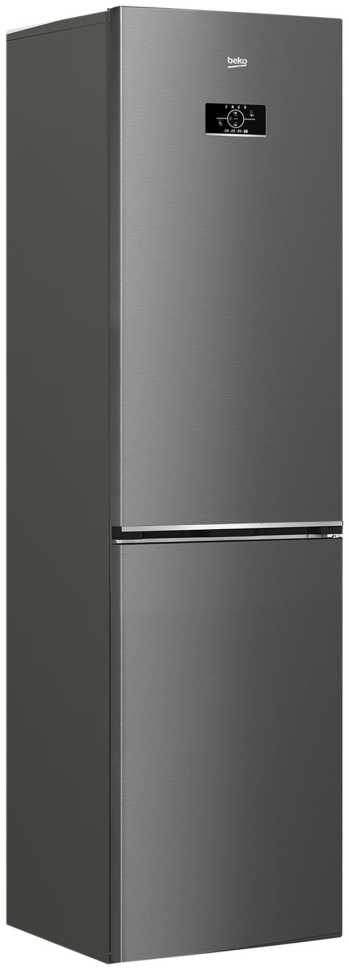 Двухкамерный холодильник Beko B3R0CNK332HX стальной антрацит