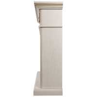 Каминокомплект: Очаг Electrolux EFP/P-4220LS, портал Siena 42/40/36, сл. кость с зол. патиной