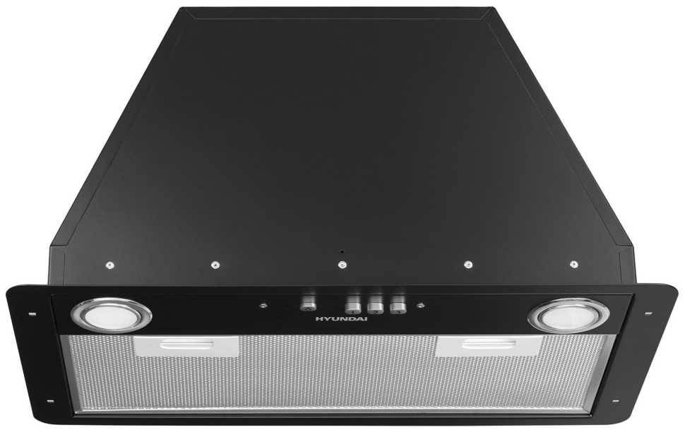 Вытяжка Hyundai HBB 6035 BK черный