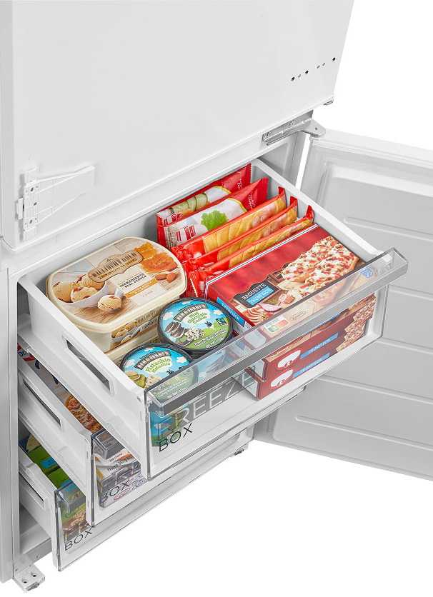 Встраиваемый двухкамерный холодильник Midea MDRE414FGE01