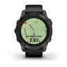 Умные часы Garmin Epix Pro (Gen 2) Standard Edition 47 мм, серый, черный ремешок