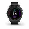Умные часы Garmin Epix Pro (Gen 2) Standard Edition 47 мм, серый, черный ремешок