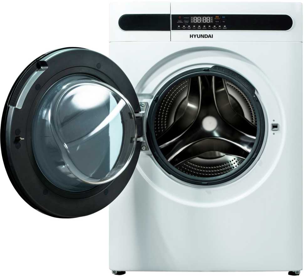 Стиральная машина с сушкой Hyundai WMD8413 белый