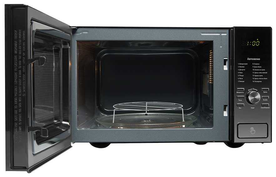Микроволновая печь - СВЧ Polaris PMO 2303DG RUS, чёрный