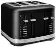 Тостер KitchenAid 5KMT4109EBM, 4 отделения, матовый черный