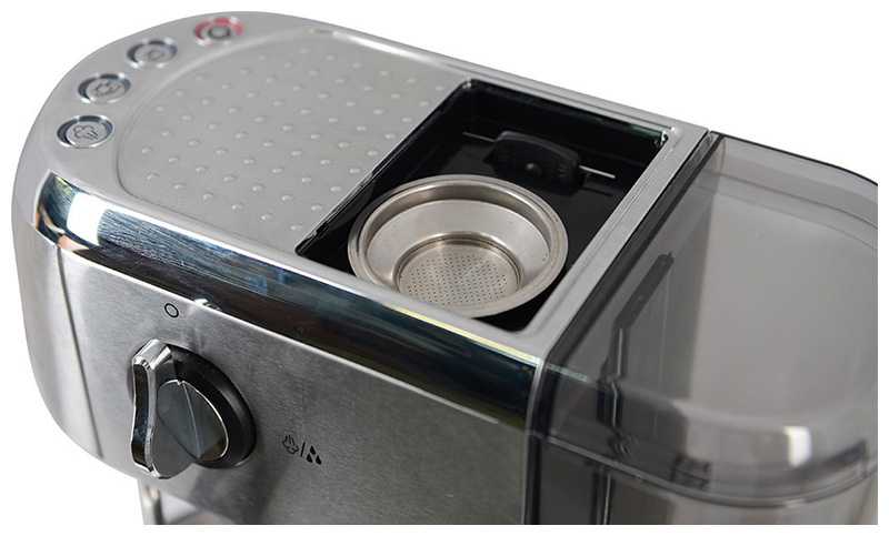 Кофеварка Polaris PCM 2001AE Adore Crema эспрессо сталь