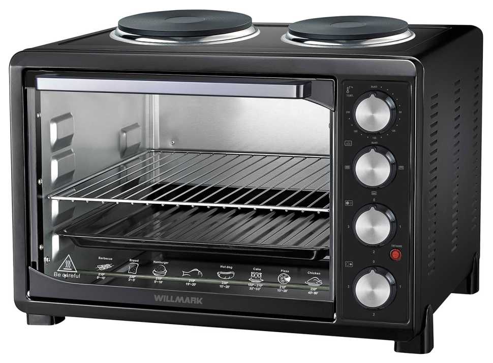 Электропечь Willmark WHO-402B, черный