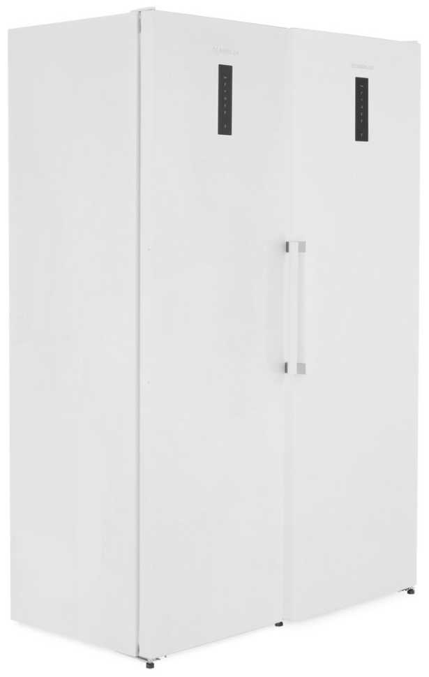 Холодильник Side-by-Side Scandilux SBS 711 EZ 12 W (FN 711 E12 W + R 711 EZ 12 W)
