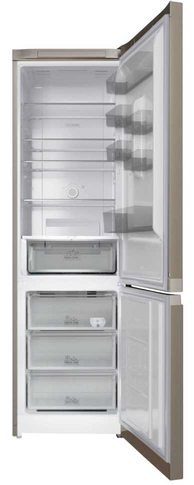 Двухкамерный холодильник Hotpoint HT 6200 BZ бронзовый