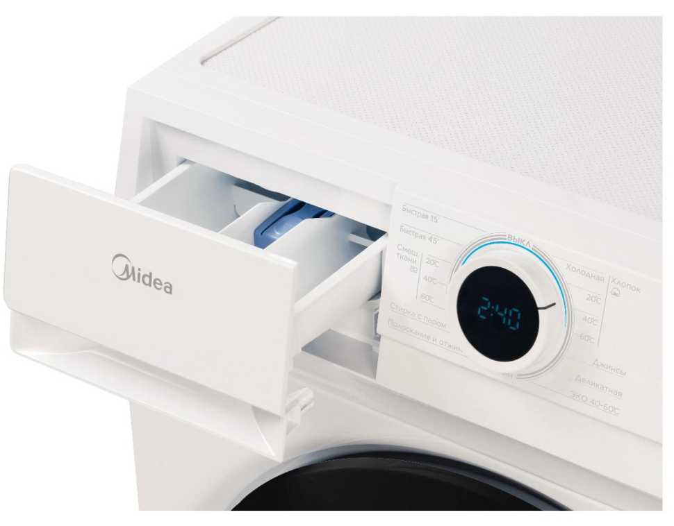 Стиральная машина Midea MF100W70BS/W-RU
