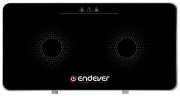 Настольная плита Endever Skyline IP-61 с двумя конфорками (90346) черный/белый