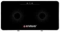 Настольная плита Endever Skyline IP-61 с двумя конфорками (90346) черный/белый