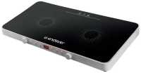 Настольная плита Endever Skyline IP-61 с двумя конфорками (90346) черный/белый
