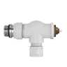 Набор термостатический осевой Royal Thermo Design Pro 15мм М30х1,5 (Белый)