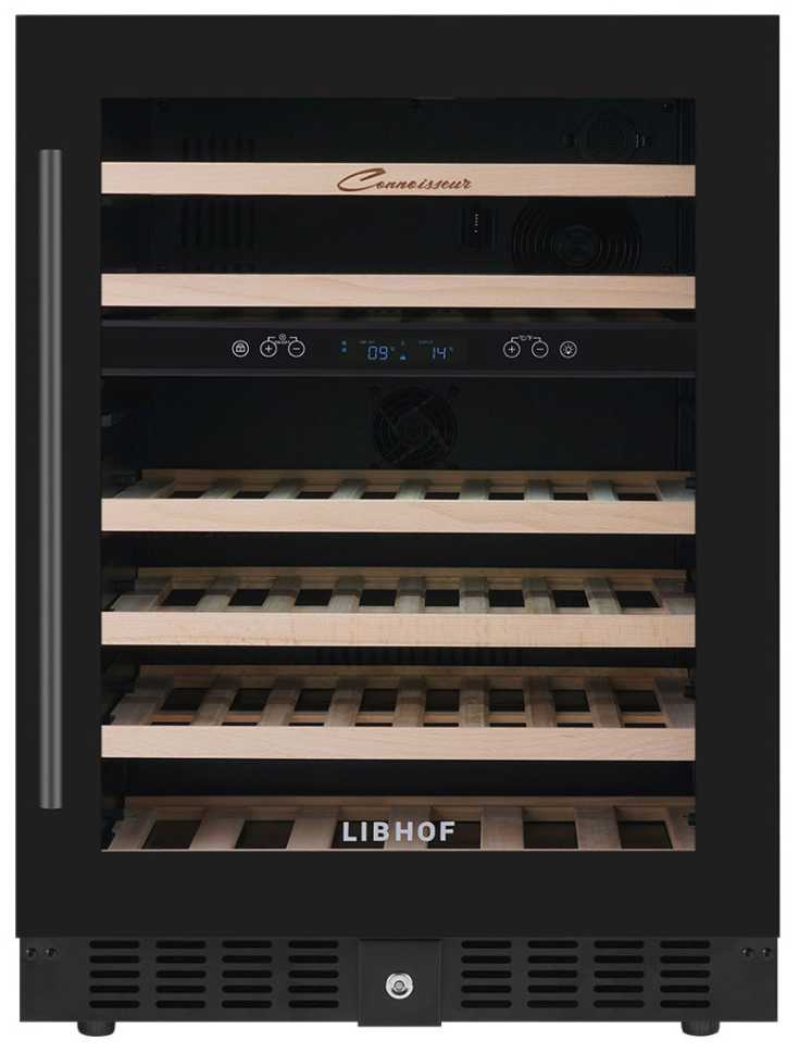 Встраиваемый винный шкаф Libhof CXD-46 Black