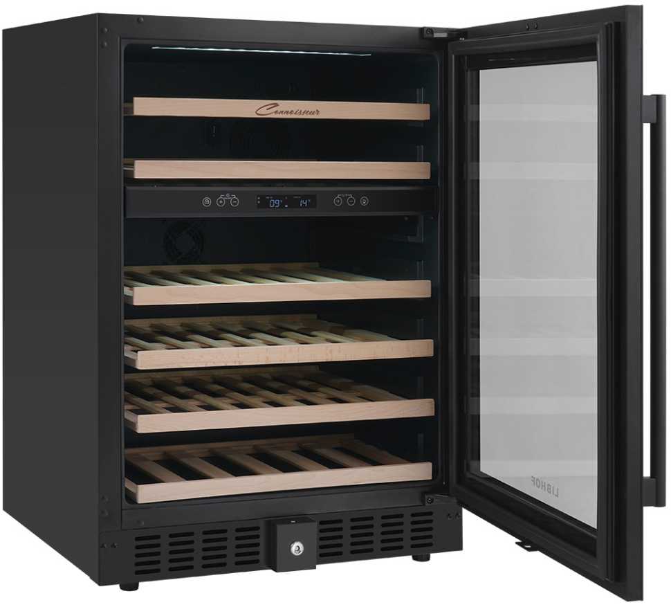 Встраиваемый винный шкаф Libhof CXD-46 Black