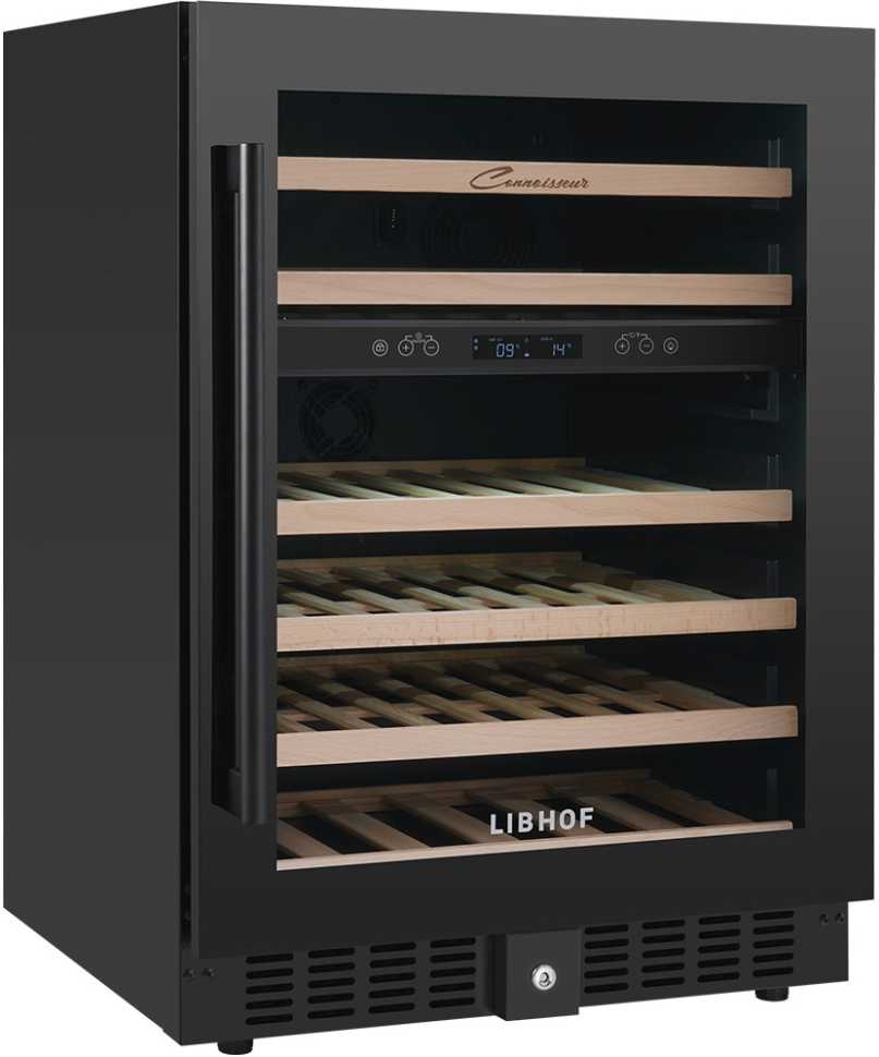 Встраиваемый винный шкаф Libhof CXD-46 Black