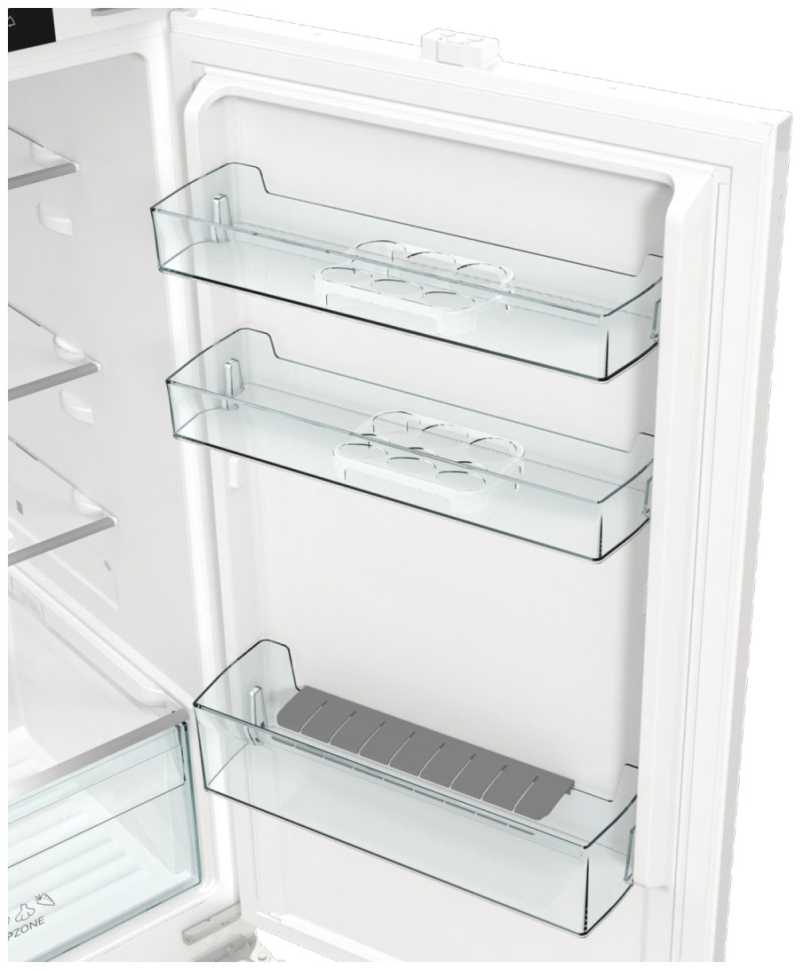 Встраиваемый двухкамерный холодильник Gorenje NRKI517141