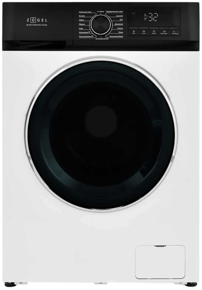 Стиральная машина Zugel ZWS7120I Inverter Steam, белая