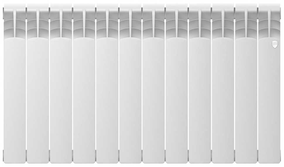 Водяной радиатор отопления Royal Thermo Revolution Bimetall 500 2.0 - 12 секций