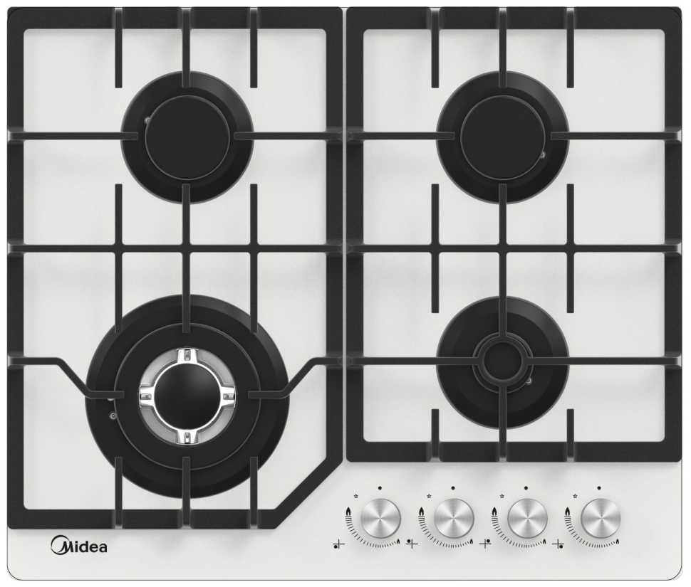 Газовая варочная панель Midea MG643TGW