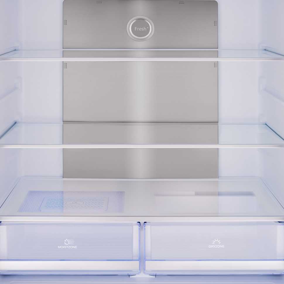 Многокамерный холодильник Tesler RCD-545I BLACK GLASS
