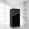 Многокамерный холодильник Tesler RCD-545I BLACK GLASS
