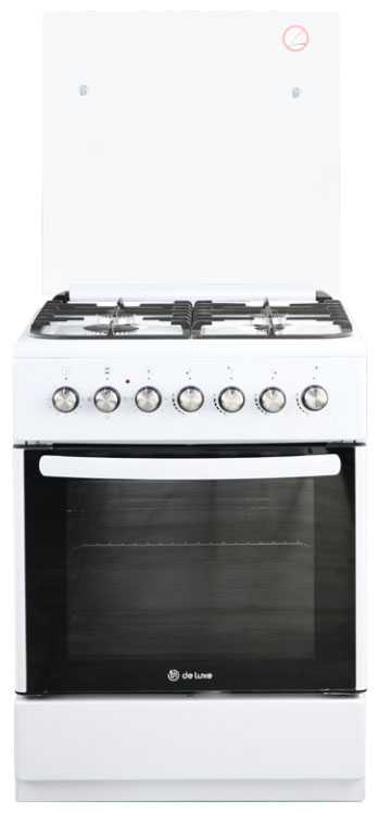 Комбинированная плита De luxe 606040.00гэ-001(кр) ЧР