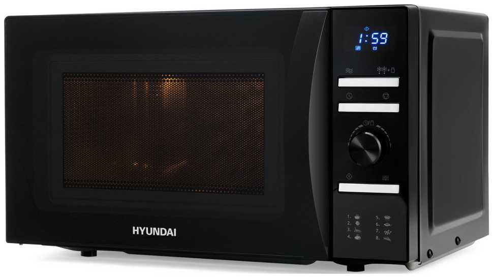Микроволновая печь - СВЧ Hyundai HYM-D3031, черный