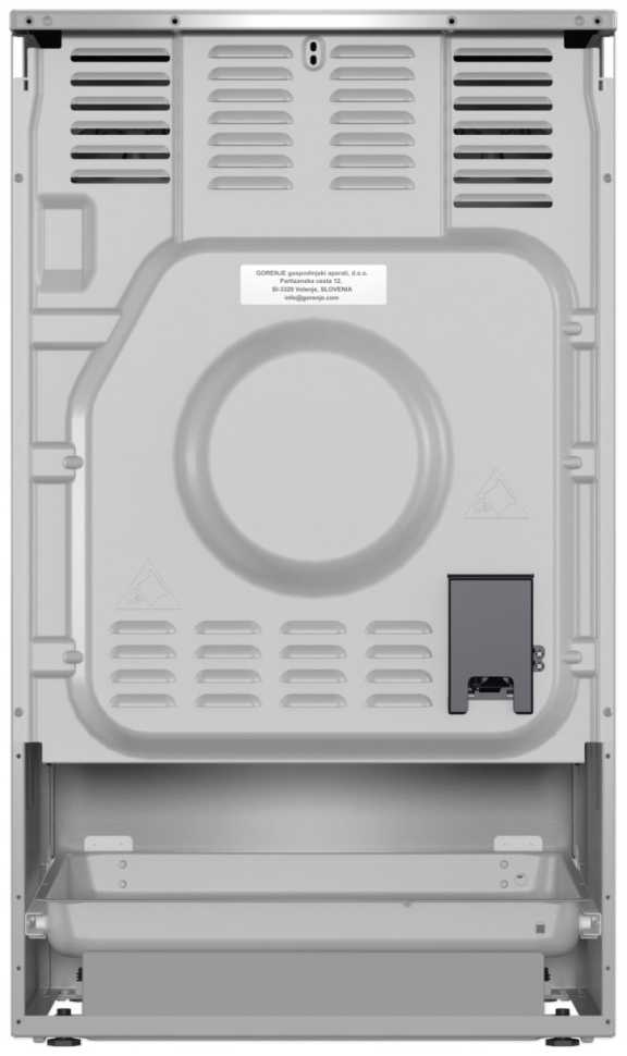 Электроплита Gorenje GEC5C61XPA