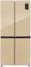 Многокамерный холодильник Tesler RCD-482I BEIGE GLASS