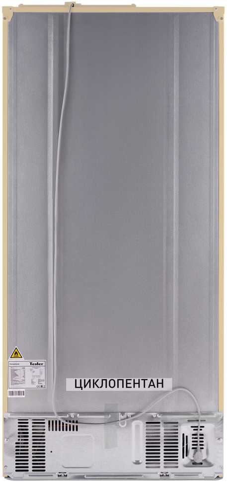Многокамерный холодильник Tesler RCD-482I BEIGE GLASS