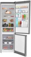 Двухкамерный холодильник Hotpoint HT 6200 MX нержавеющая сталь