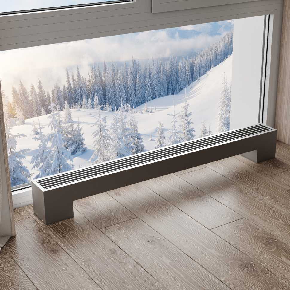 Конвектор напольный Royal Thermo STEP-180/180/1300-3-N-SS-LG-NA