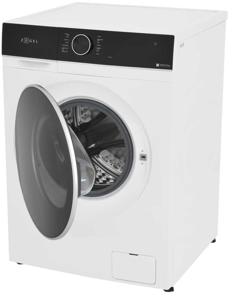 Стиральная машина с сушкой Zugel ZWDF10712I Inverter Steam DD, белая