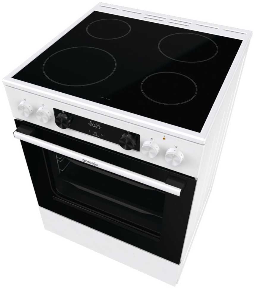 Электроплита Gorenje GEC6C40WD