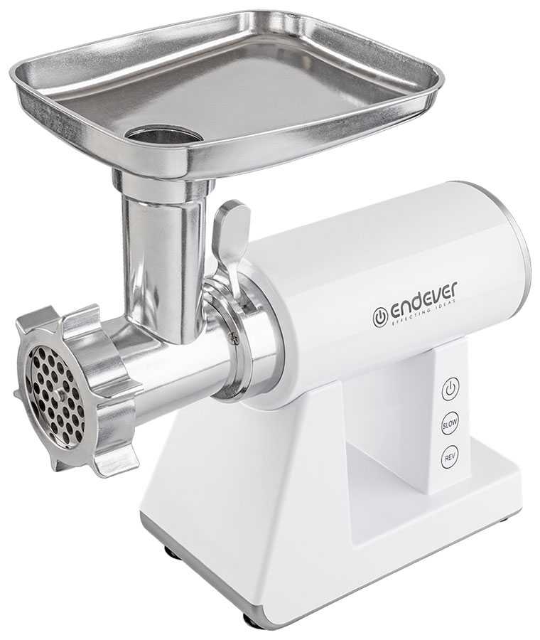 Мясорубка Endever Sigma-111, белый/стальной