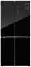 Многокамерный холодильник Tesler RCD-482I BLACK GLASS
