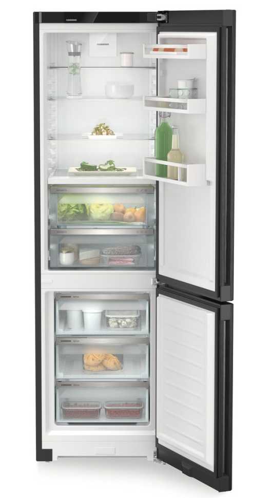 Двухкамерный холодильник Liebherr CBNbdc 573i-22 001 BioFresh NoFrost черный